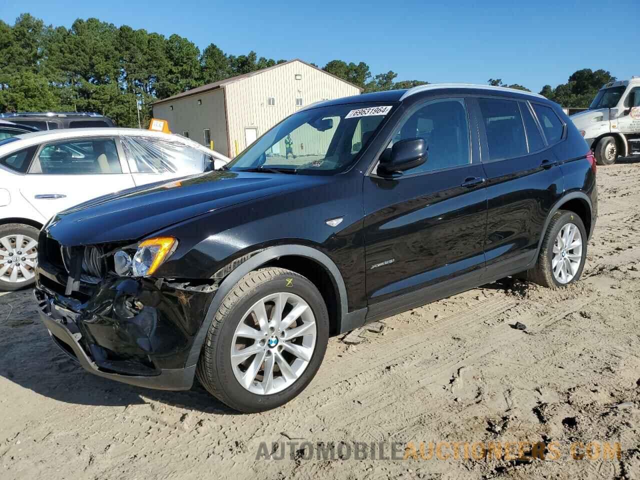 5UXWX9C52D0D09073 BMW X3 2013