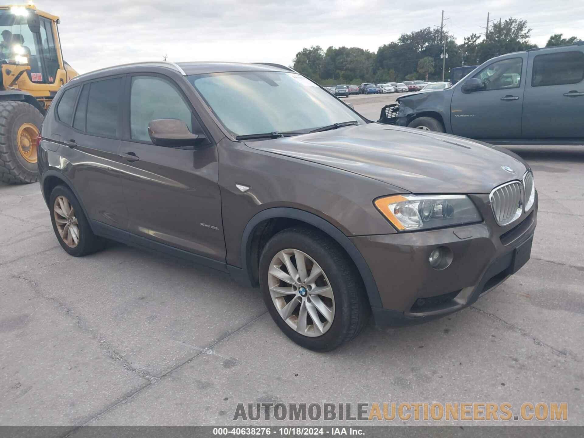 5UXWX9C52E0D15862 BMW X3 2014