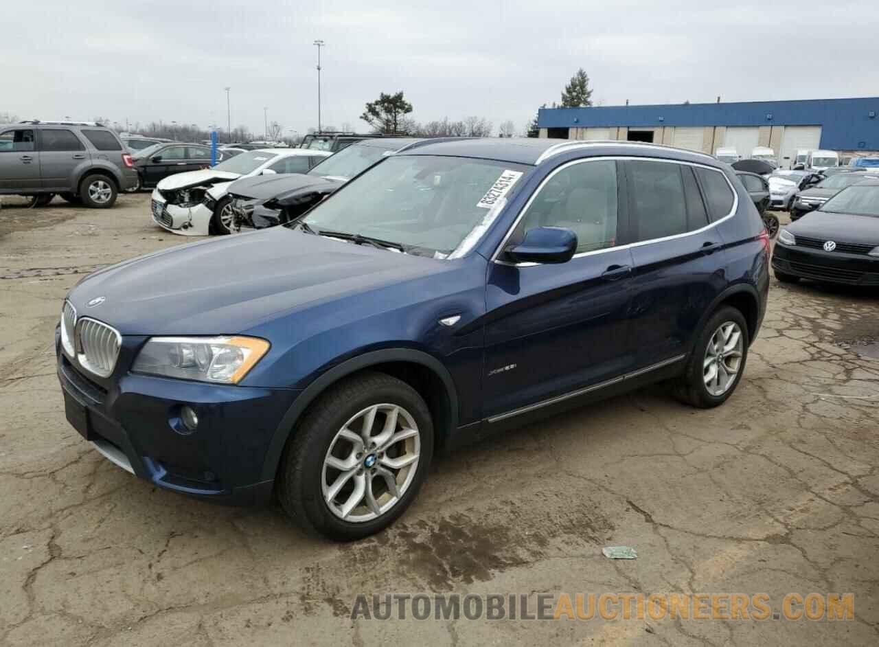 5UXWX9C52E0D16011 BMW X3 2014