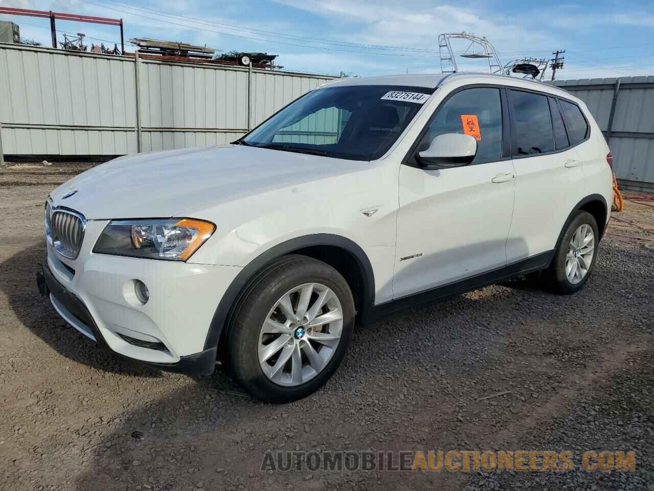 5UXWX9C52E0D27624 BMW X3 2014