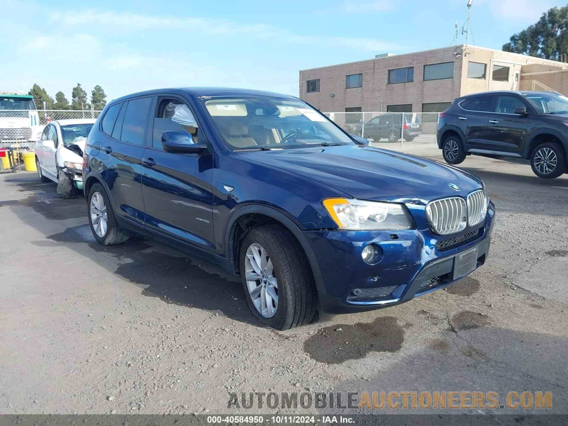 5UXWX9C52E0D34699 BMW X3 2014