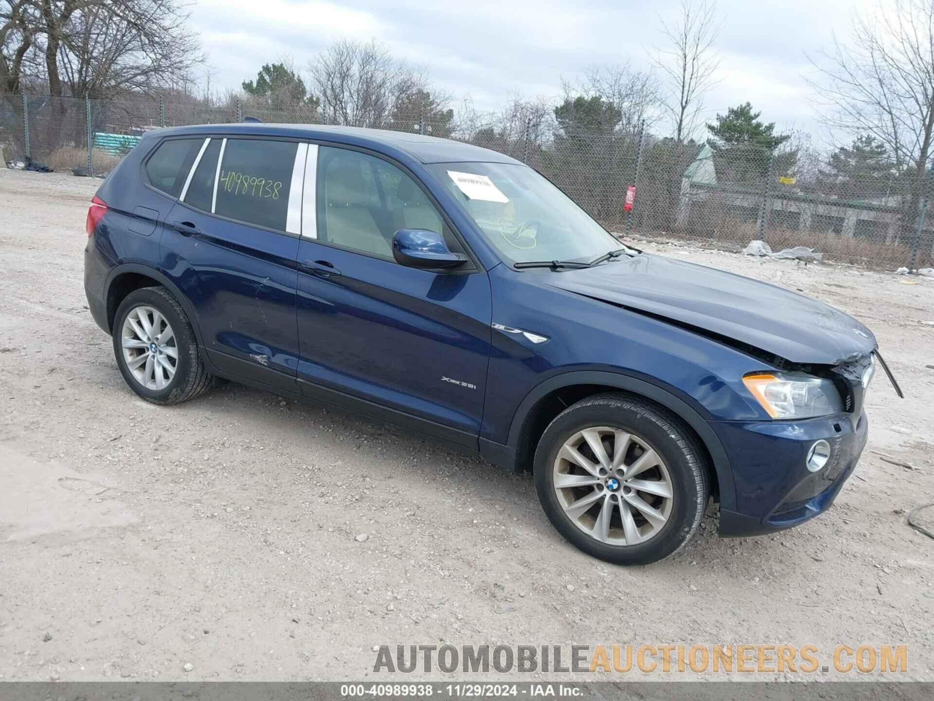 5UXWX9C52E0D36243 BMW X3 2014