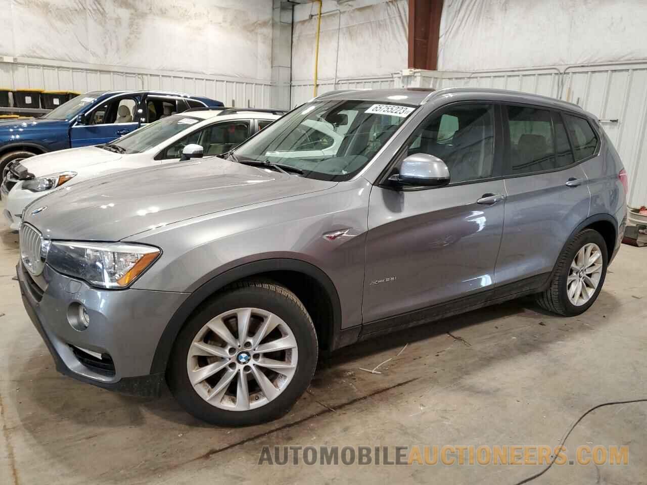 5UXWX9C52F0D45672 BMW X3 2015