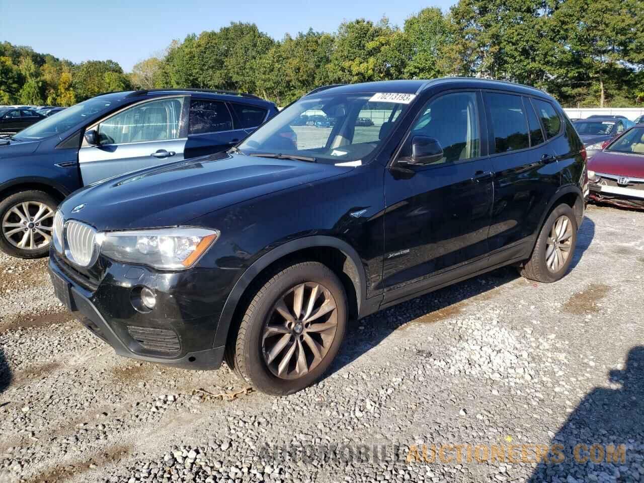 5UXWX9C52F0D45896 BMW X3 2015