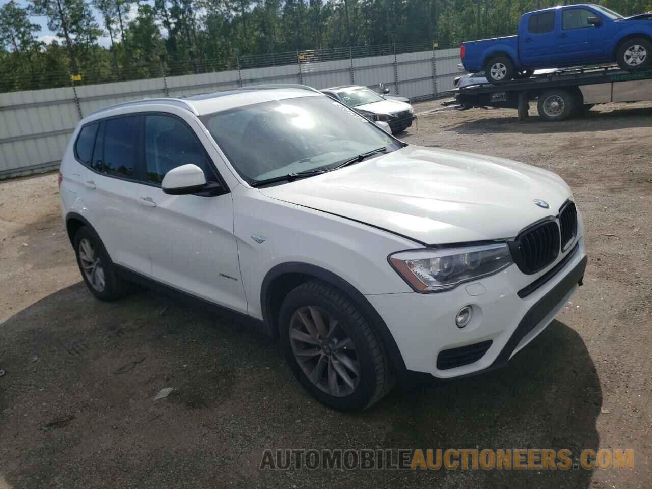 5UXWX9C52F0D46708 BMW X3 2015