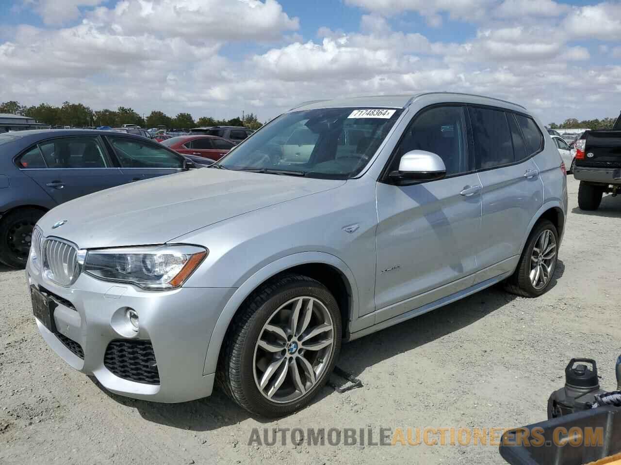 5UXWX9C52F0D47082 BMW X3 2015