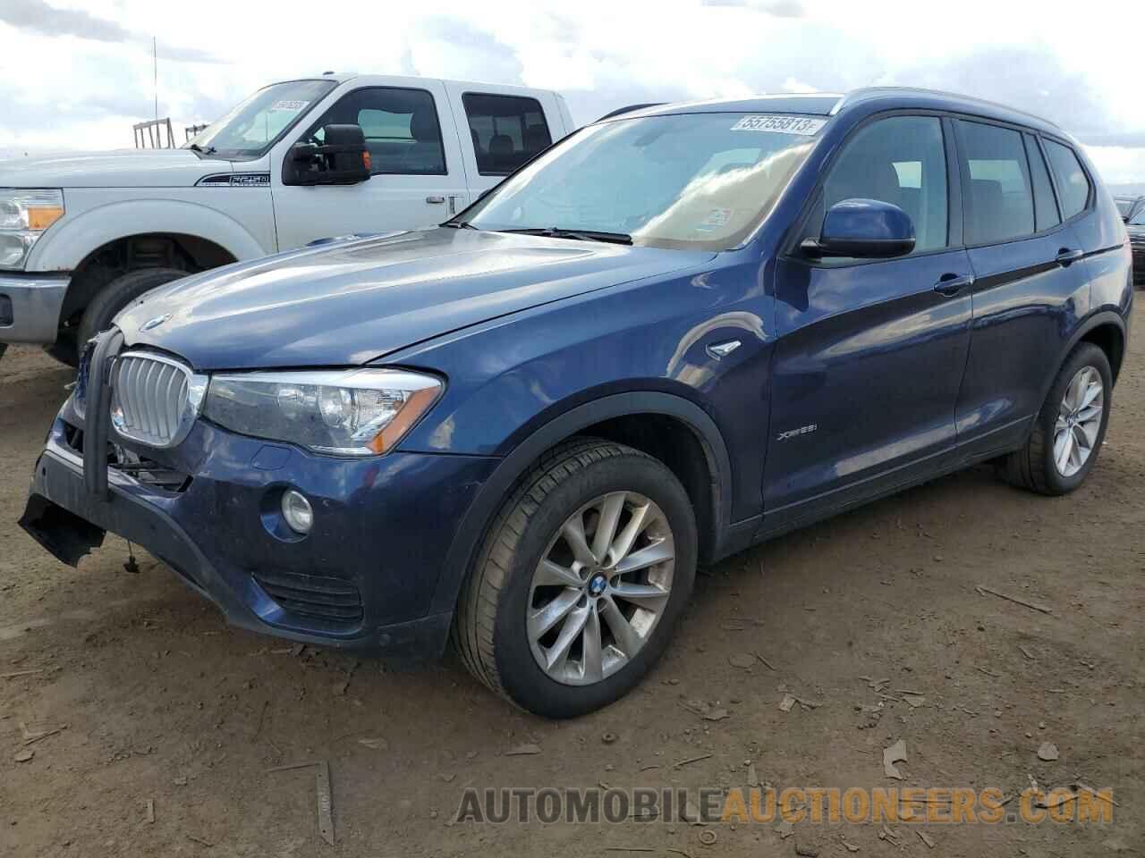 5UXWX9C52F0D47258 BMW X3 2015