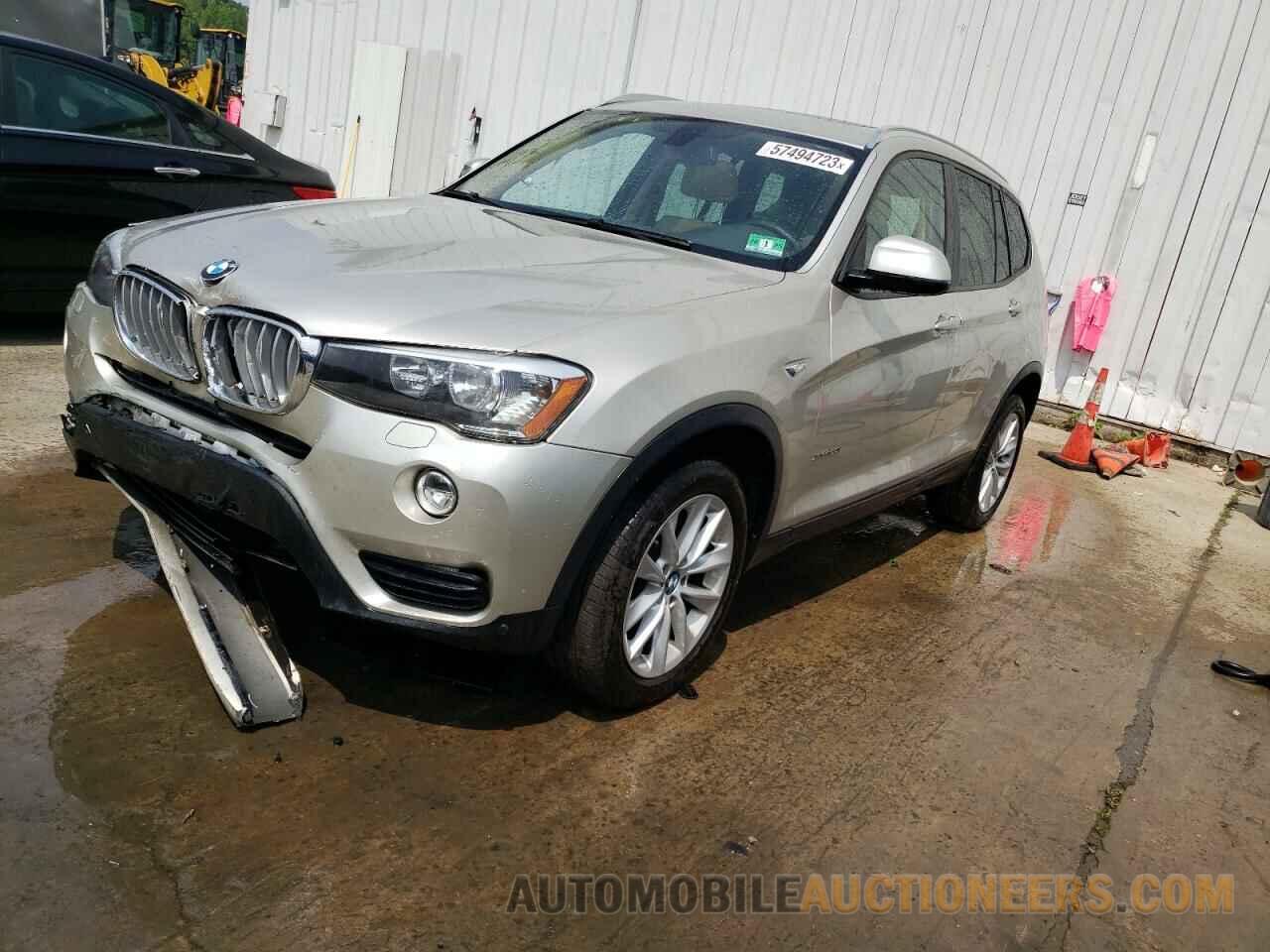 5UXWX9C52F0D48698 BMW X3 2015