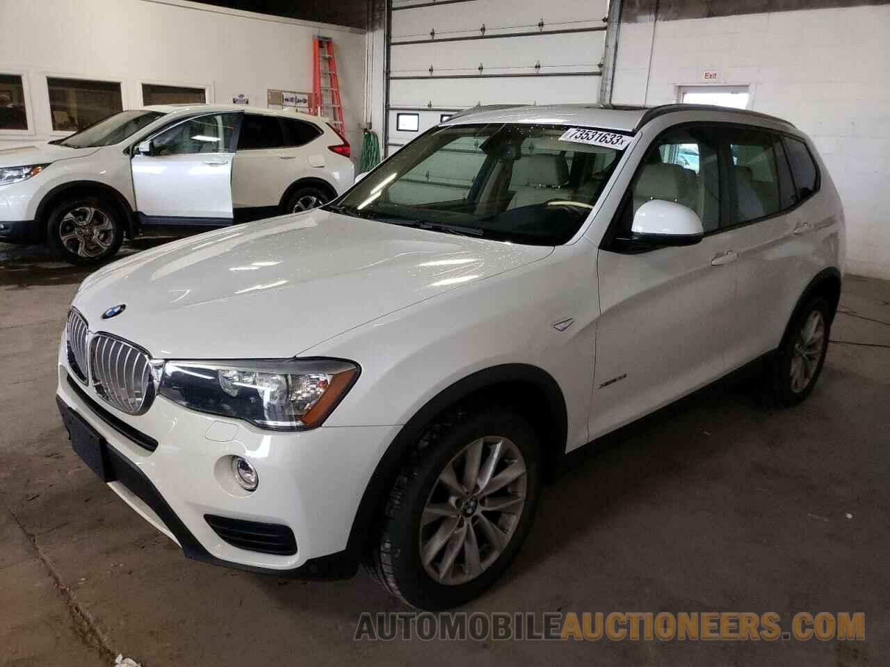 5UXWX9C52F0D49821 BMW X3 2015