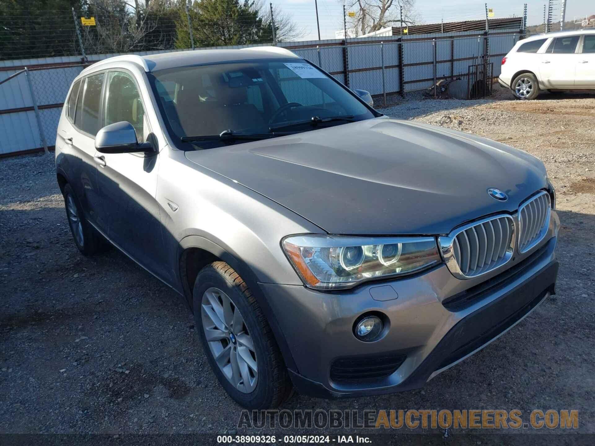 5UXWX9C52F0D54405 BMW X3 2015