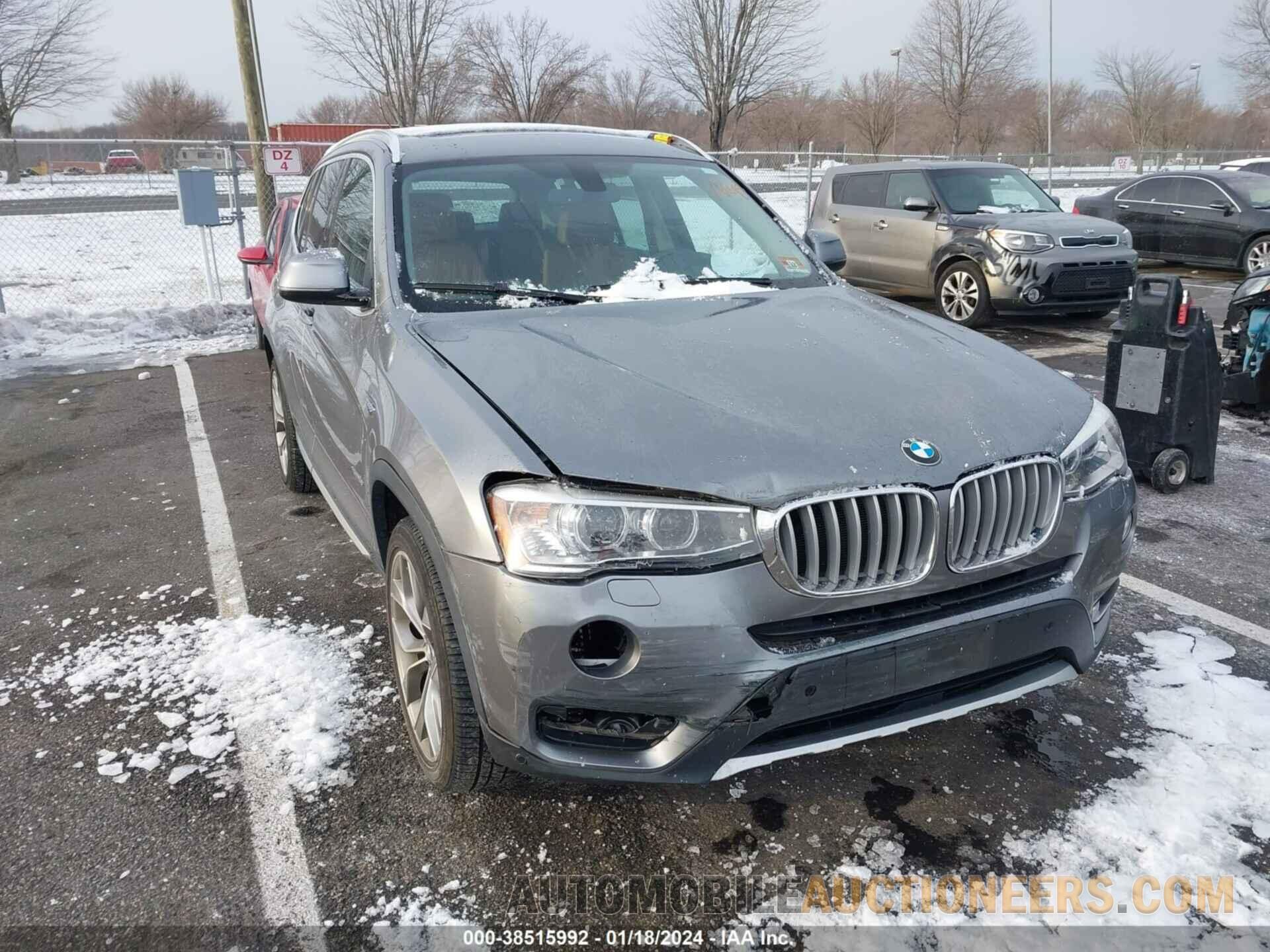 5UXWX9C52F0D55358 BMW X3 2015