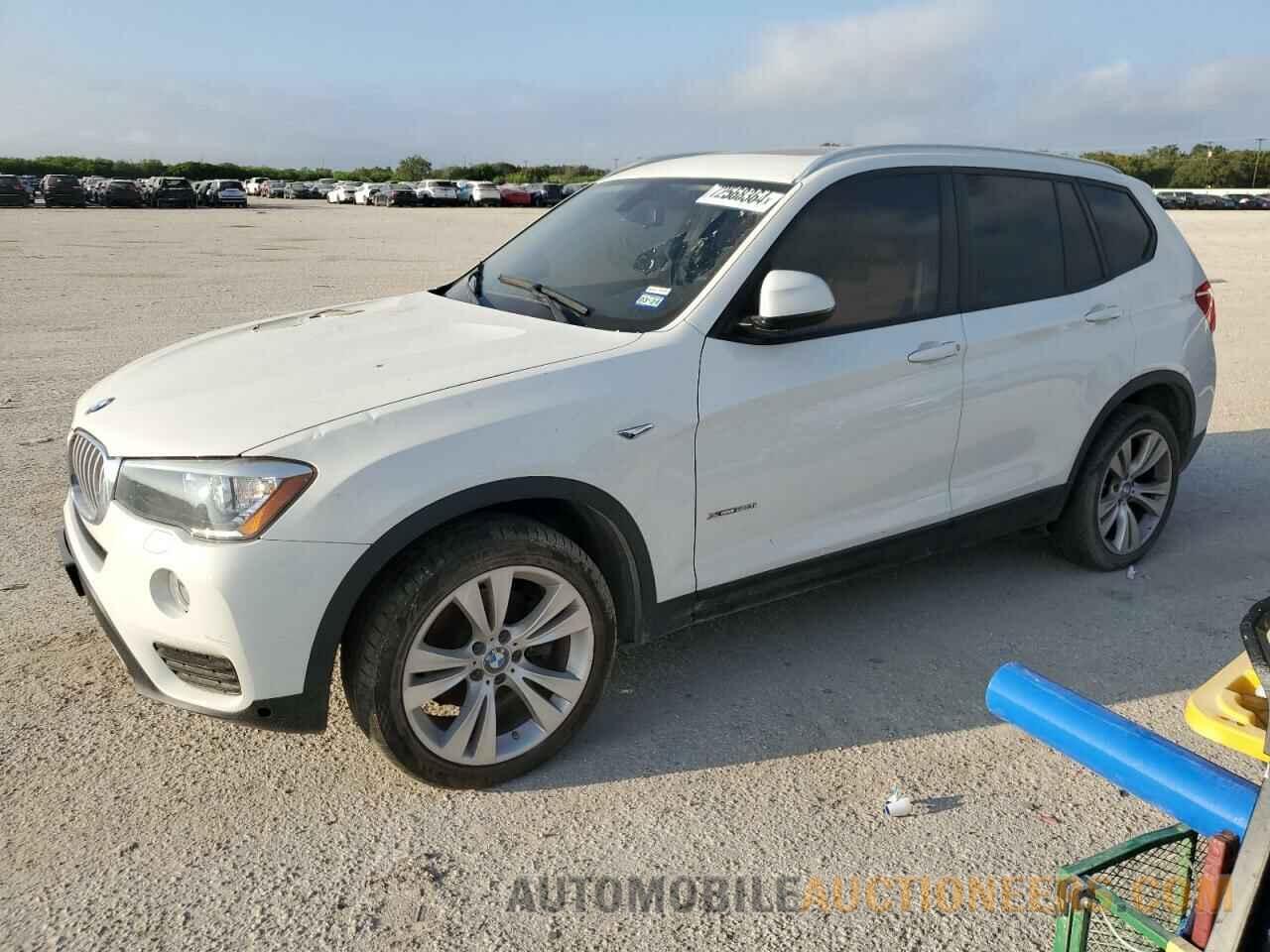 5UXWX9C52F0D57191 BMW X3 2015