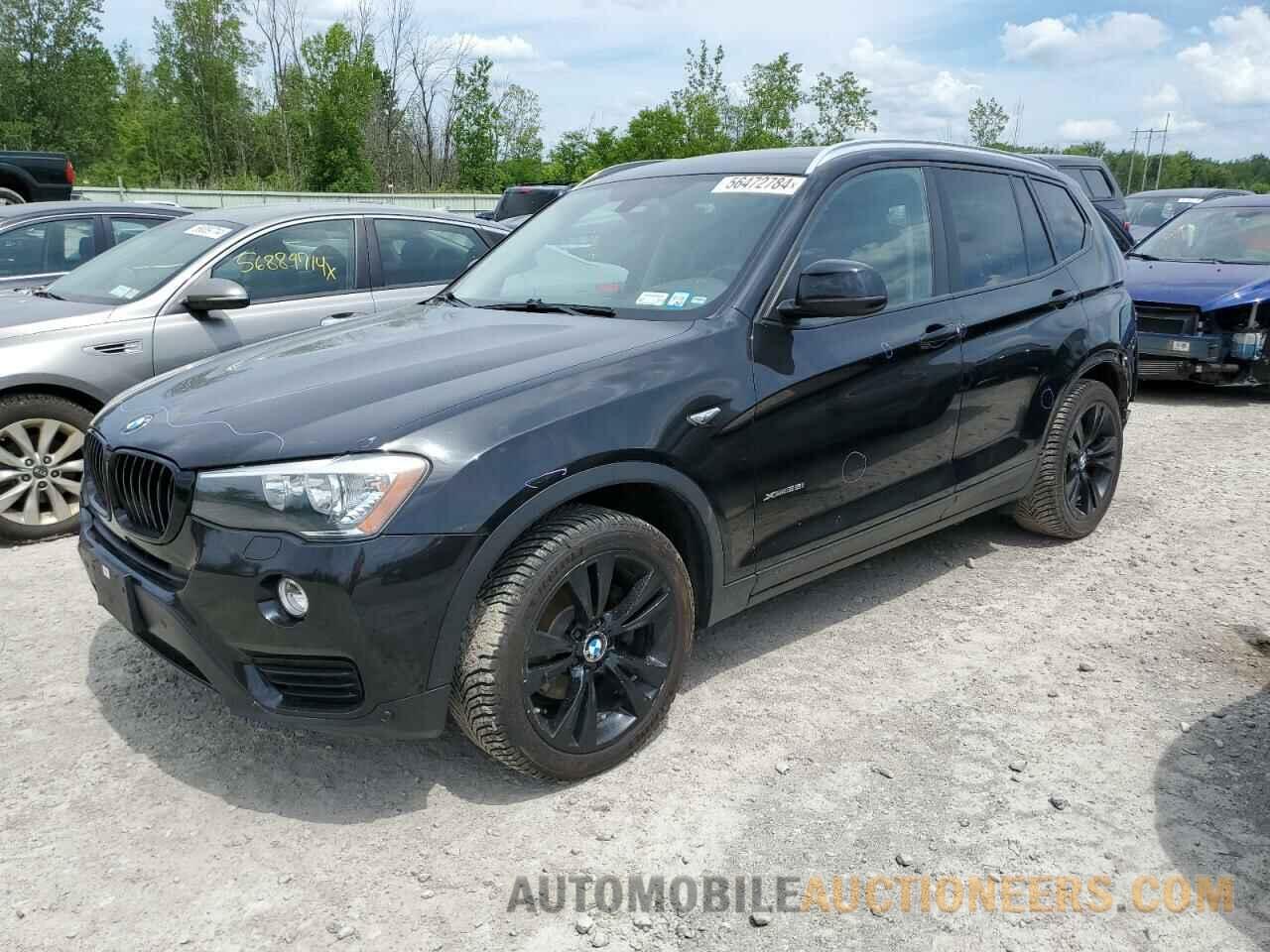 5UXWX9C52F0D58079 BMW X3 2015