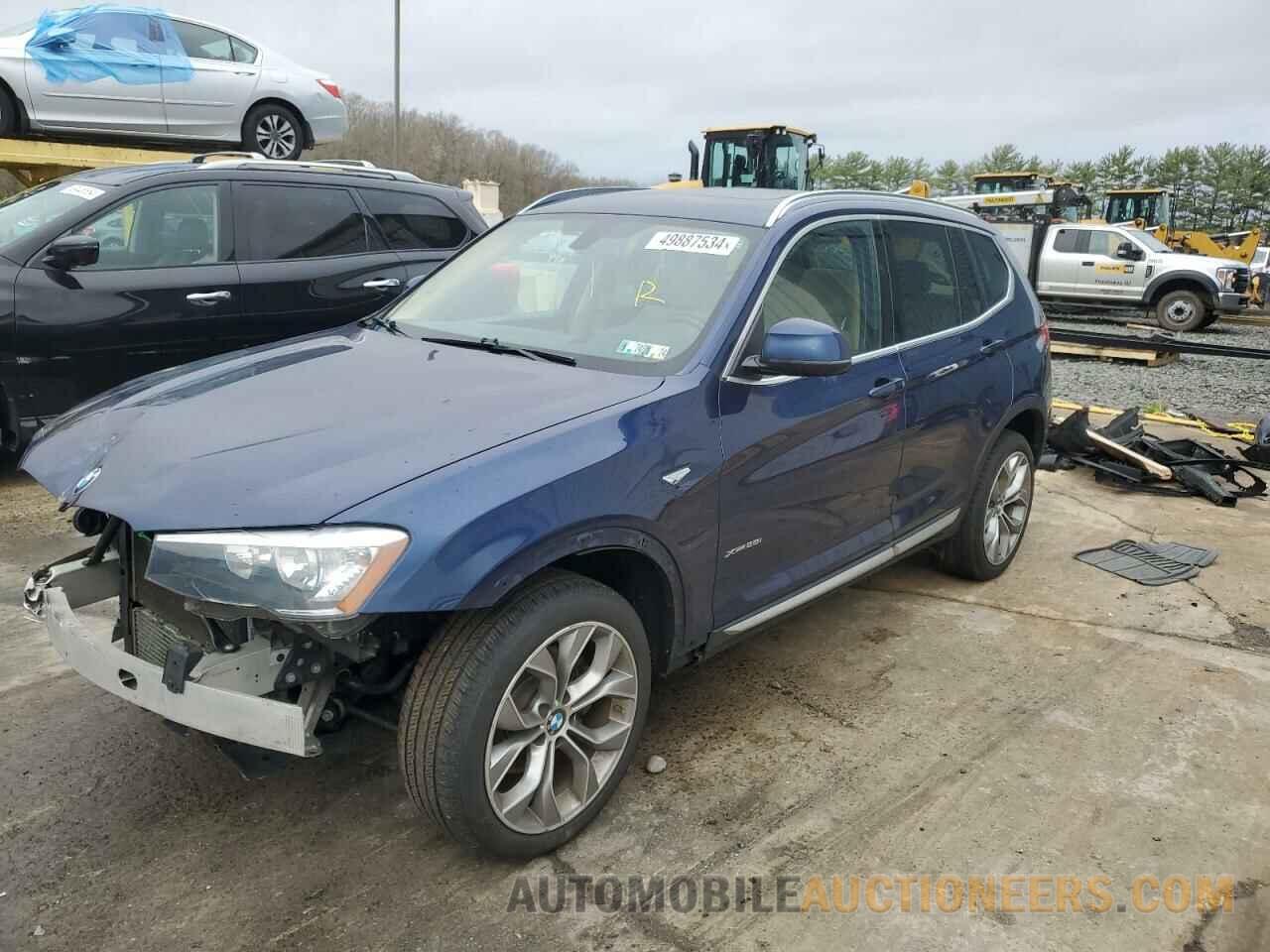 5UXWX9C52F0D58969 BMW X3 2015