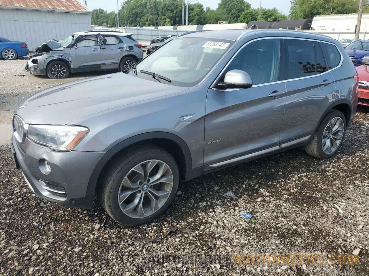 5UXWX9C52F0D60768 BMW X3 2015