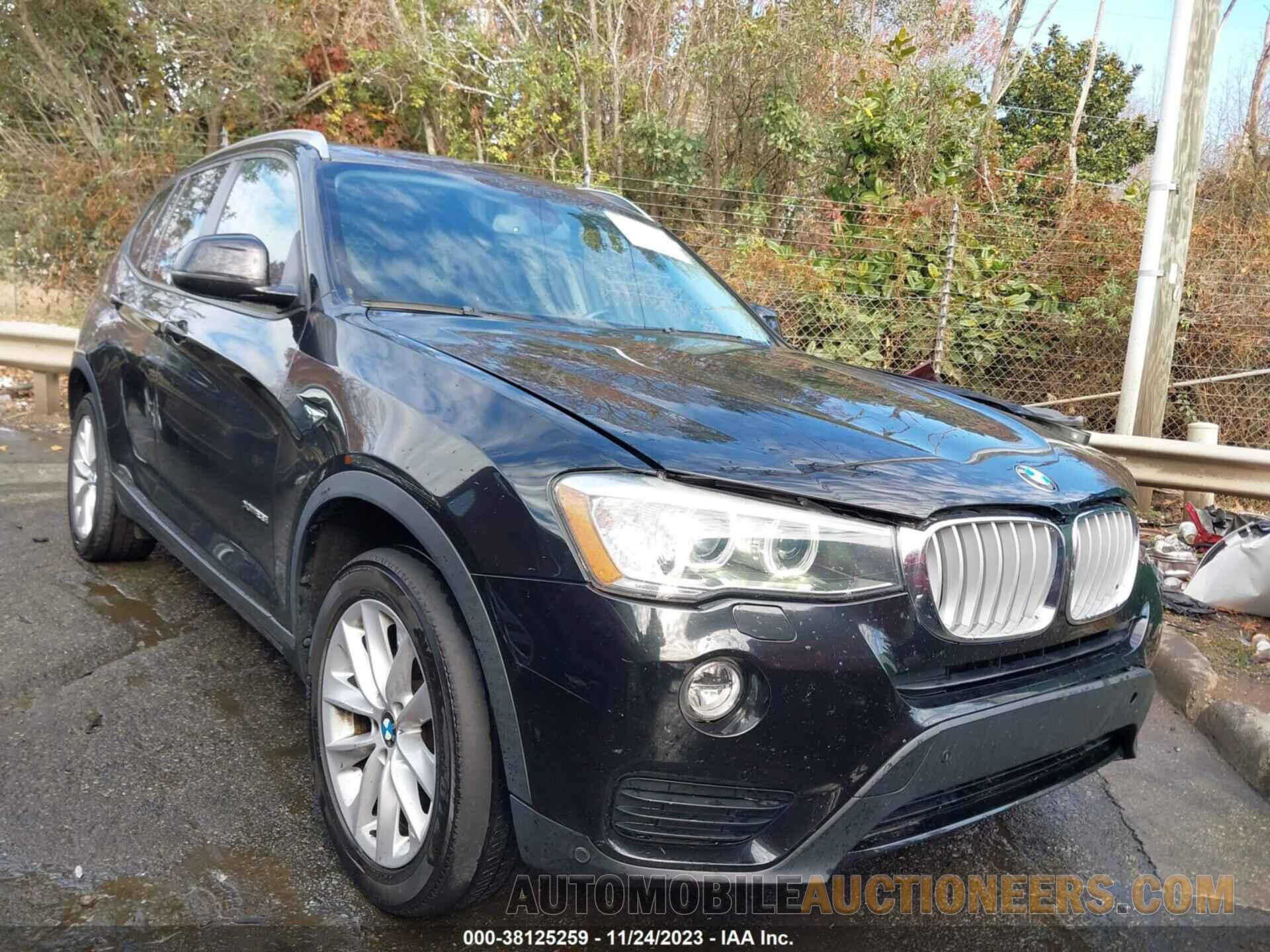 5UXWX9C52F0D61404 BMW X3 2015