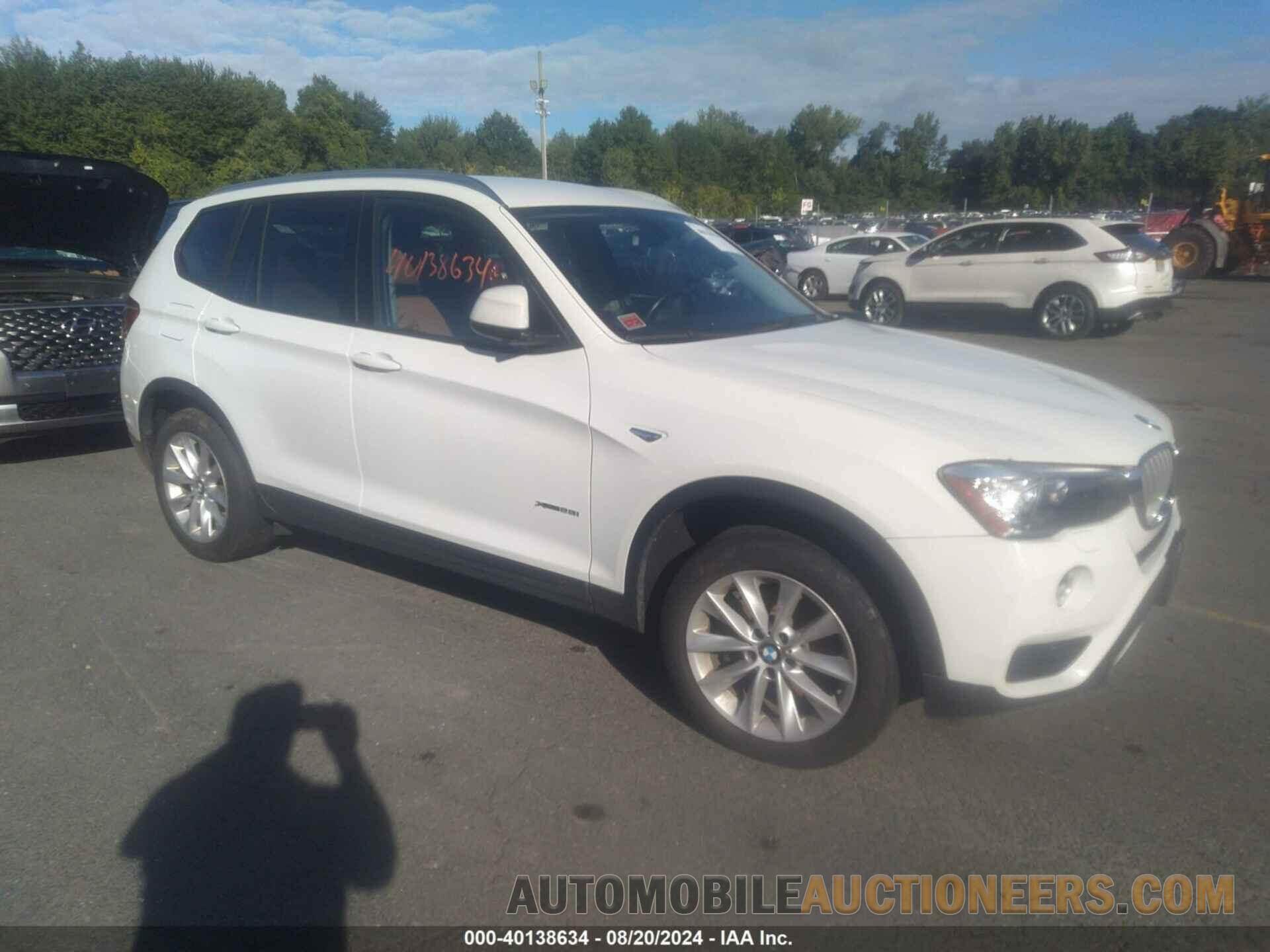 5UXWX9C52F0D62052 BMW X3 2015