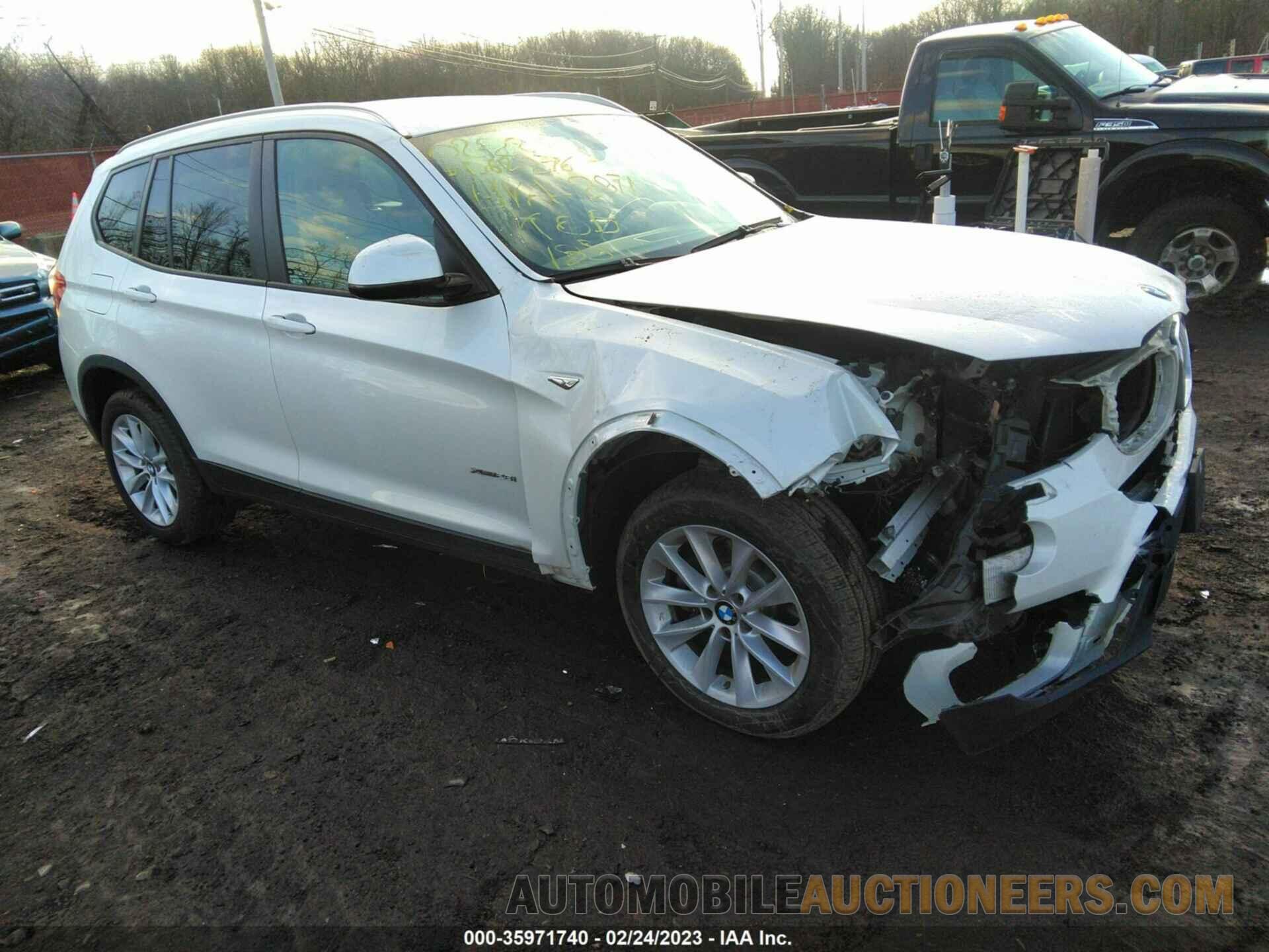 5UXWX9C52F0D62276 BMW X3 2015