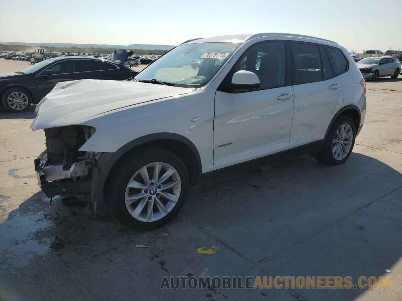 5UXWX9C52G0D71822 BMW X3 2016