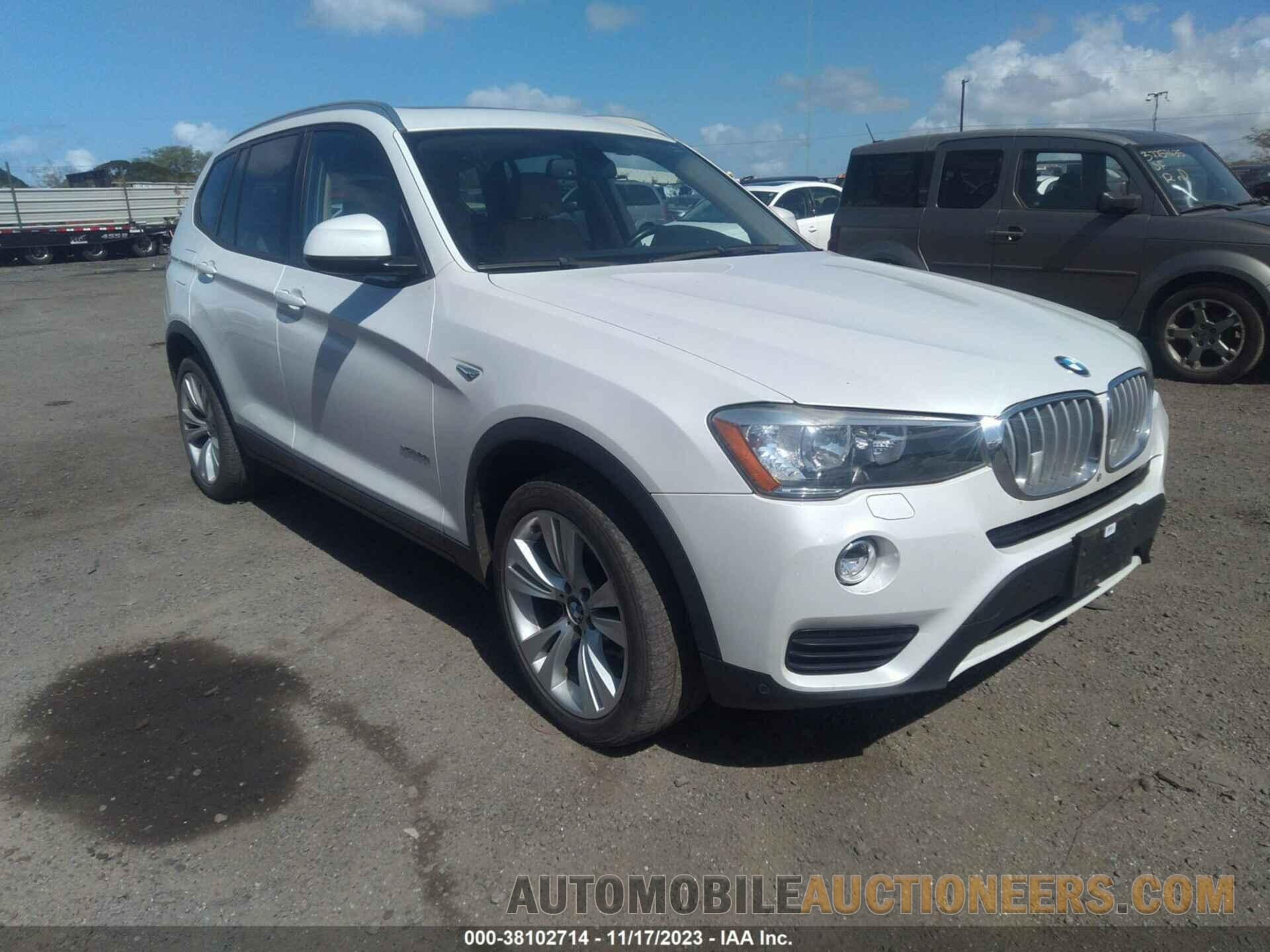 5UXWX9C52G0D74218 BMW X3 2016