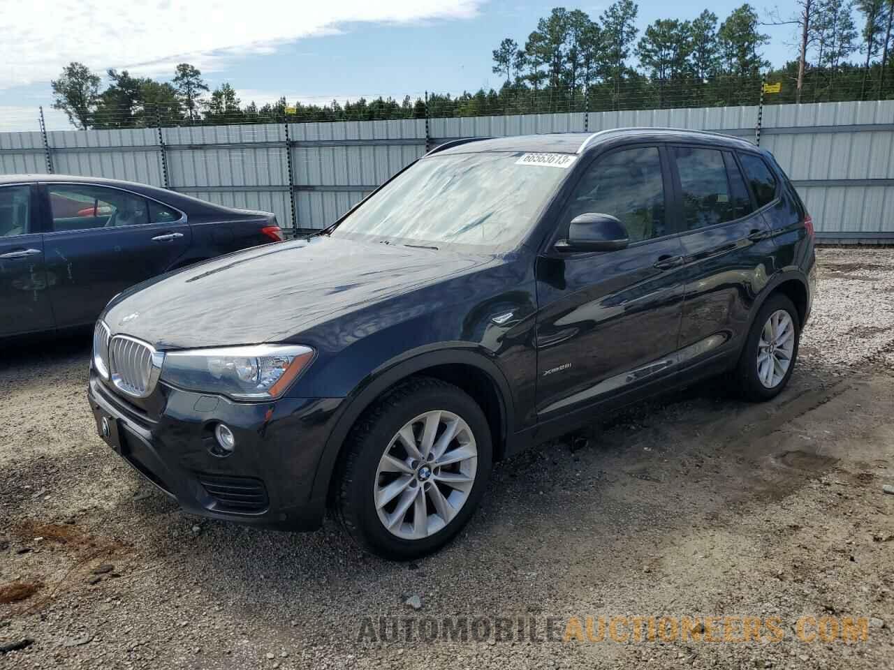 5UXWX9C52G0D75157 BMW X3 2016