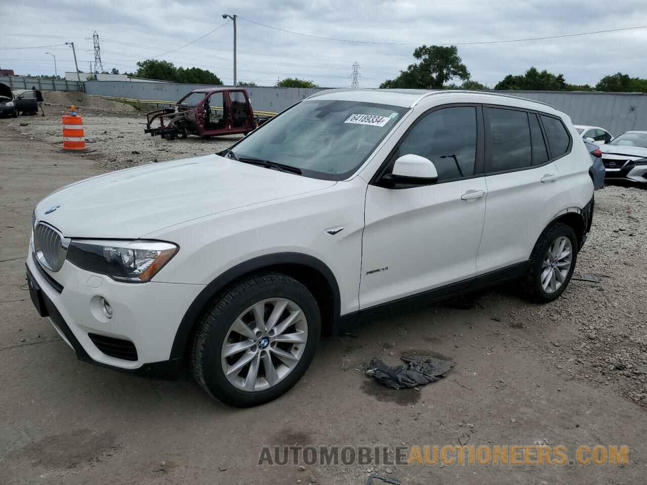 5UXWX9C52G0D76888 BMW X3 2016