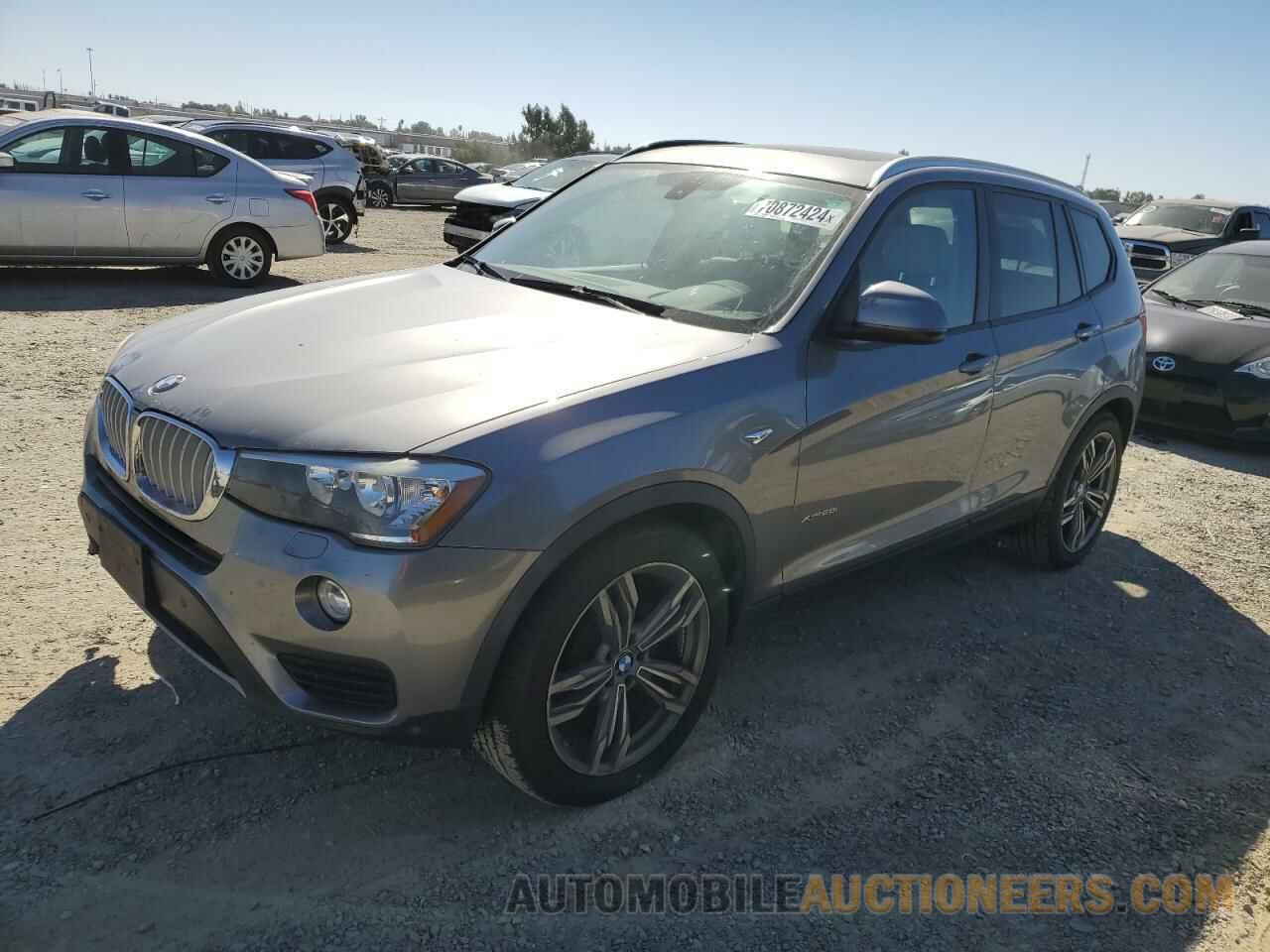 5UXWX9C52G0D80956 BMW X3 2016