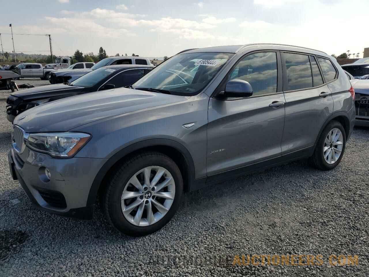 5UXWX9C52G0D81850 BMW X3 2016