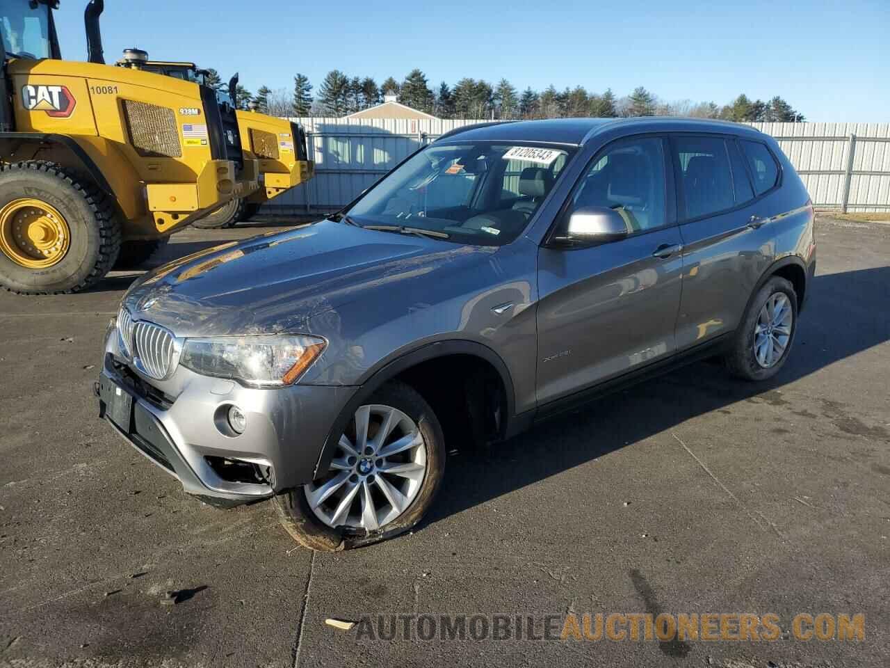 5UXWX9C52G0D82674 BMW X3 2016