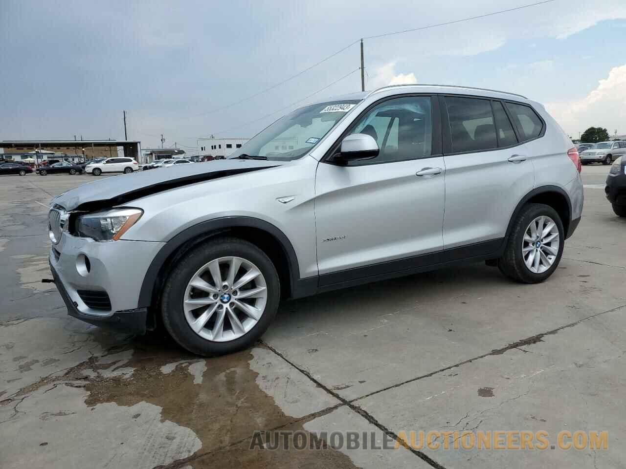 5UXWX9C52G0D83906 BMW X3 2016