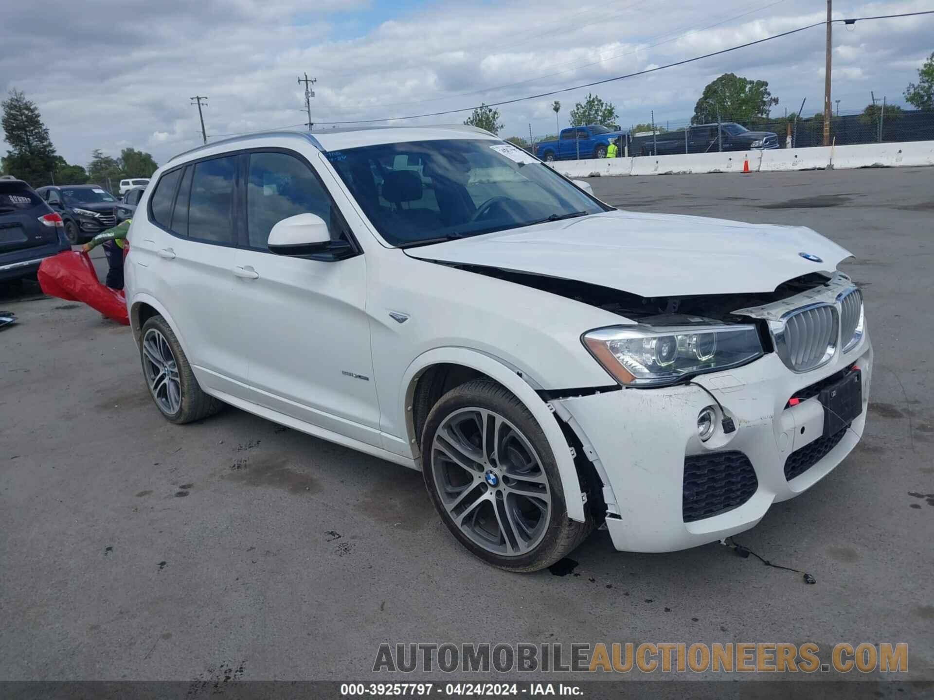 5UXWX9C52G0D86465 BMW X3 2016