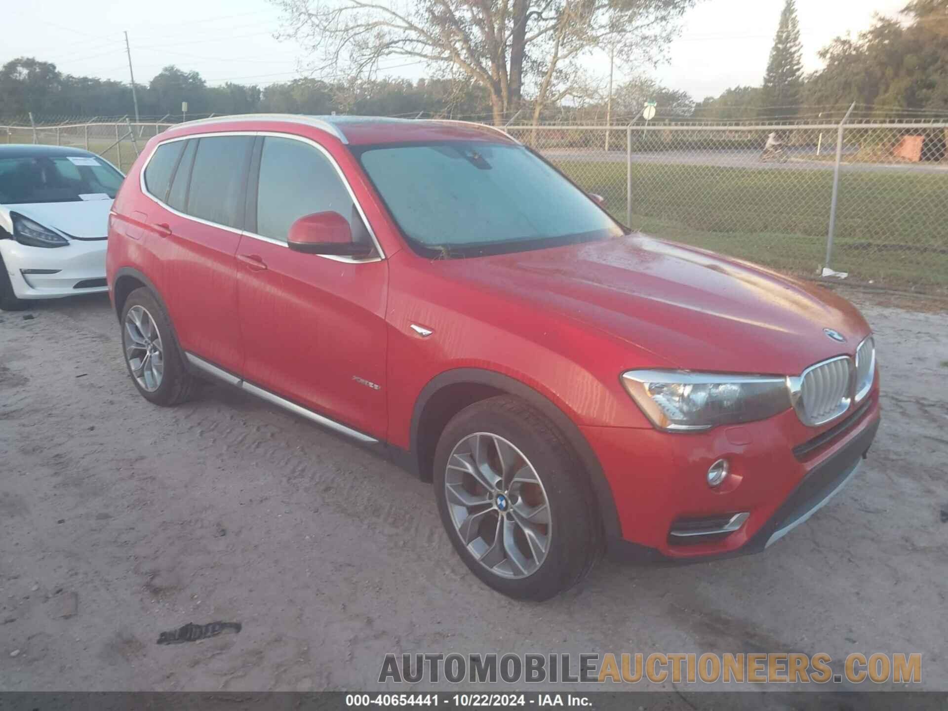 5UXWX9C52G0D86983 BMW X3 2016