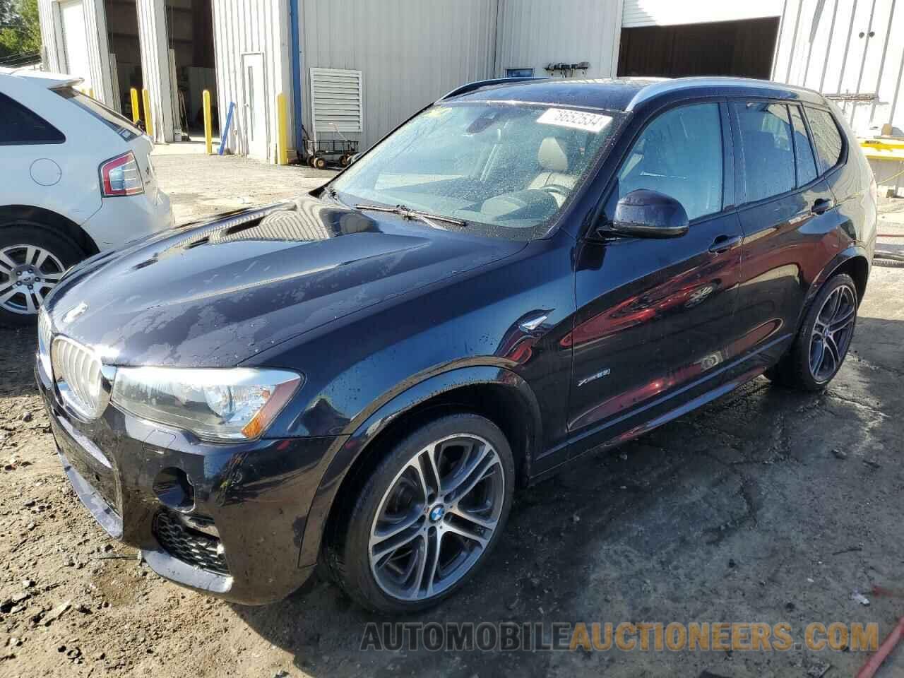 5UXWX9C52G0D87650 BMW X3 2016