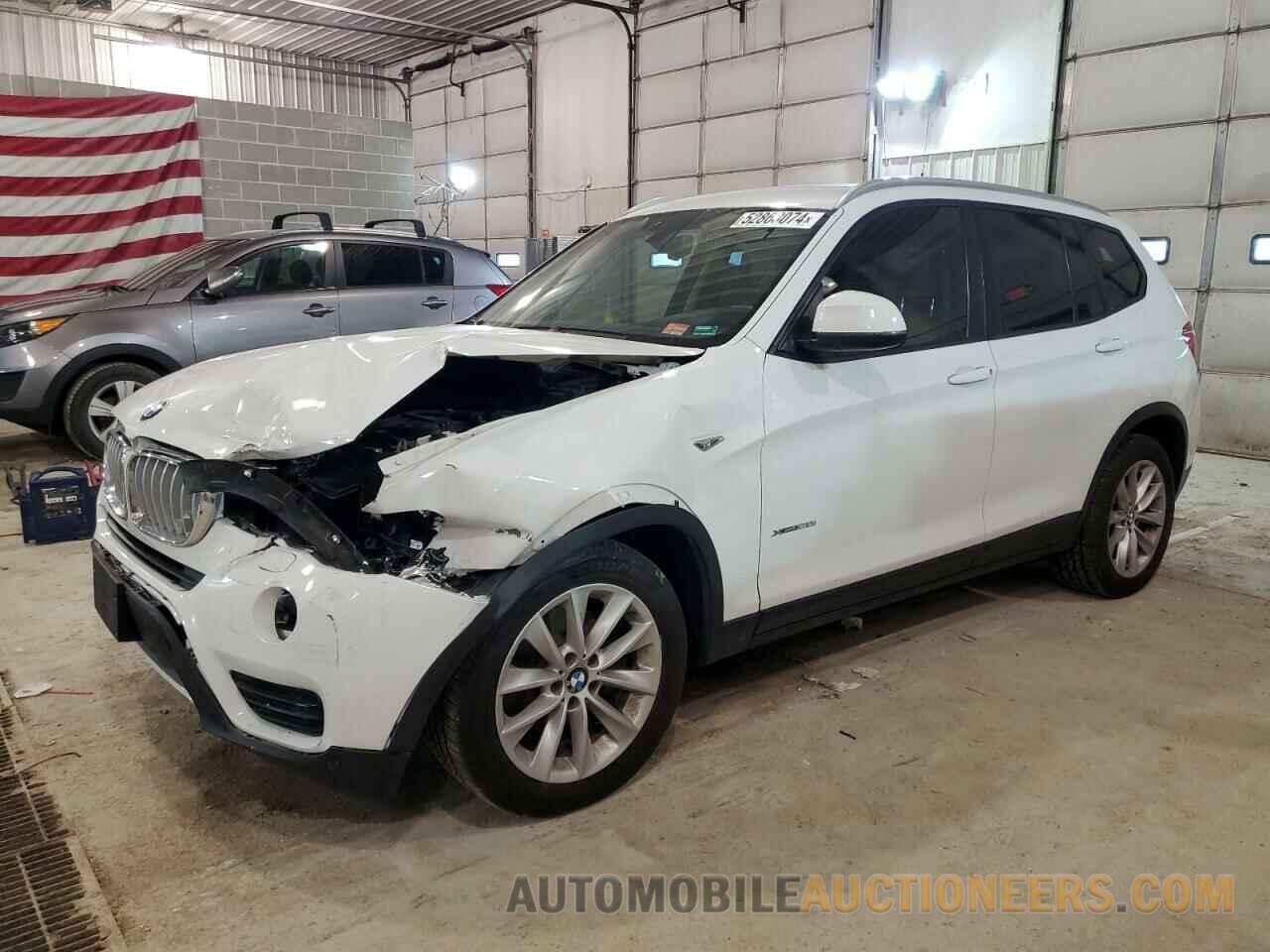 5UXWX9C52G0D87745 BMW X3 2016