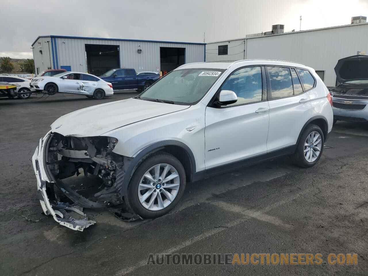 5UXWX9C52G0D88104 BMW X3 2016