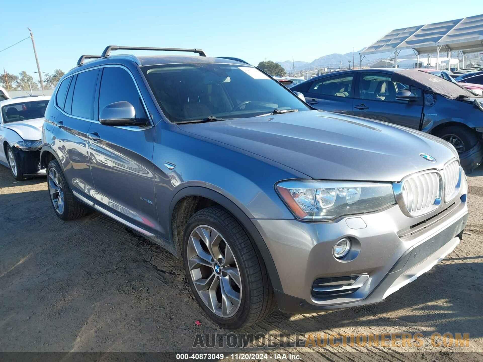 5UXWX9C52G0D93674 BMW X3 2016