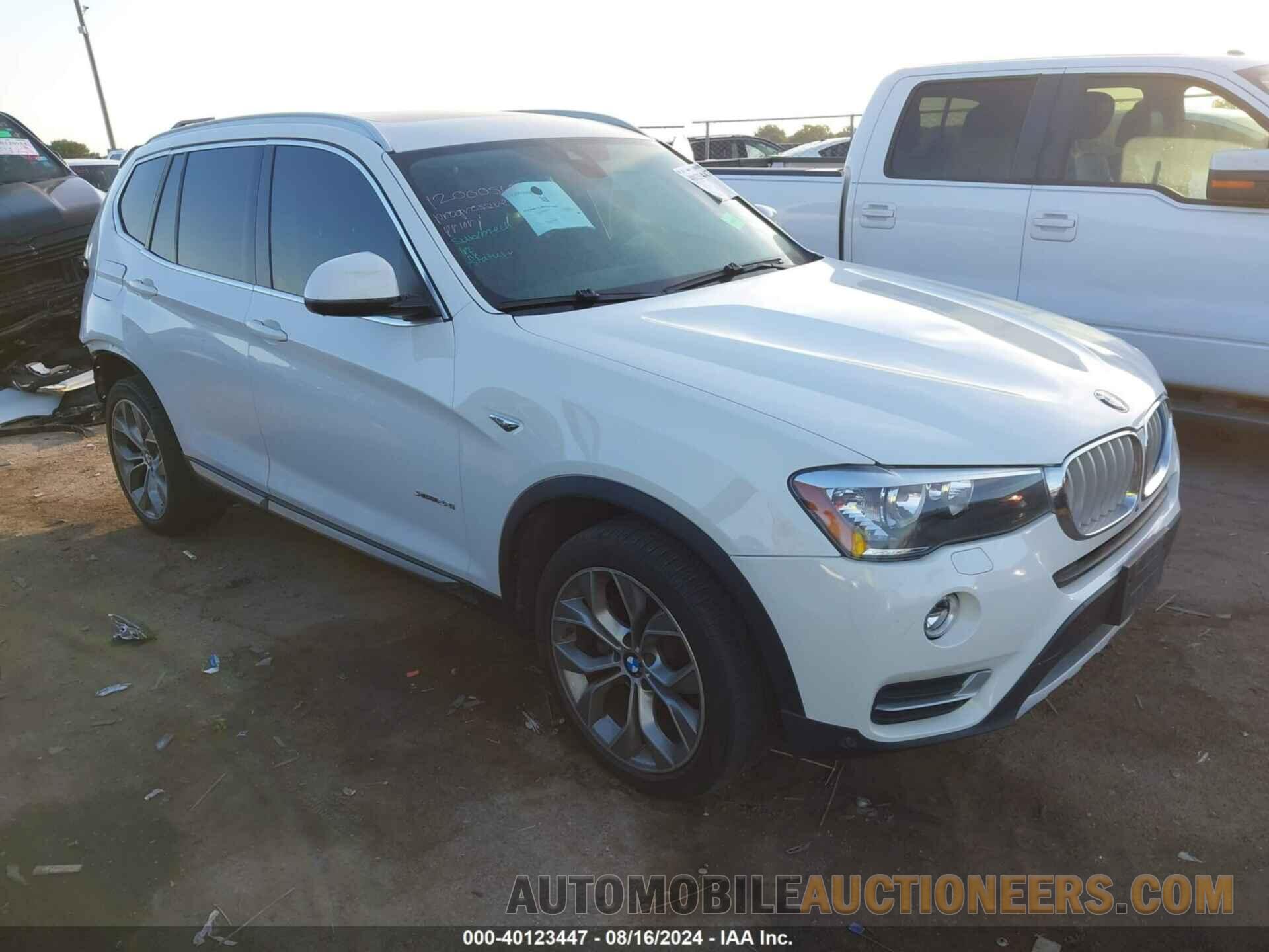 5UXWX9C52G0D93996 BMW X3 2016