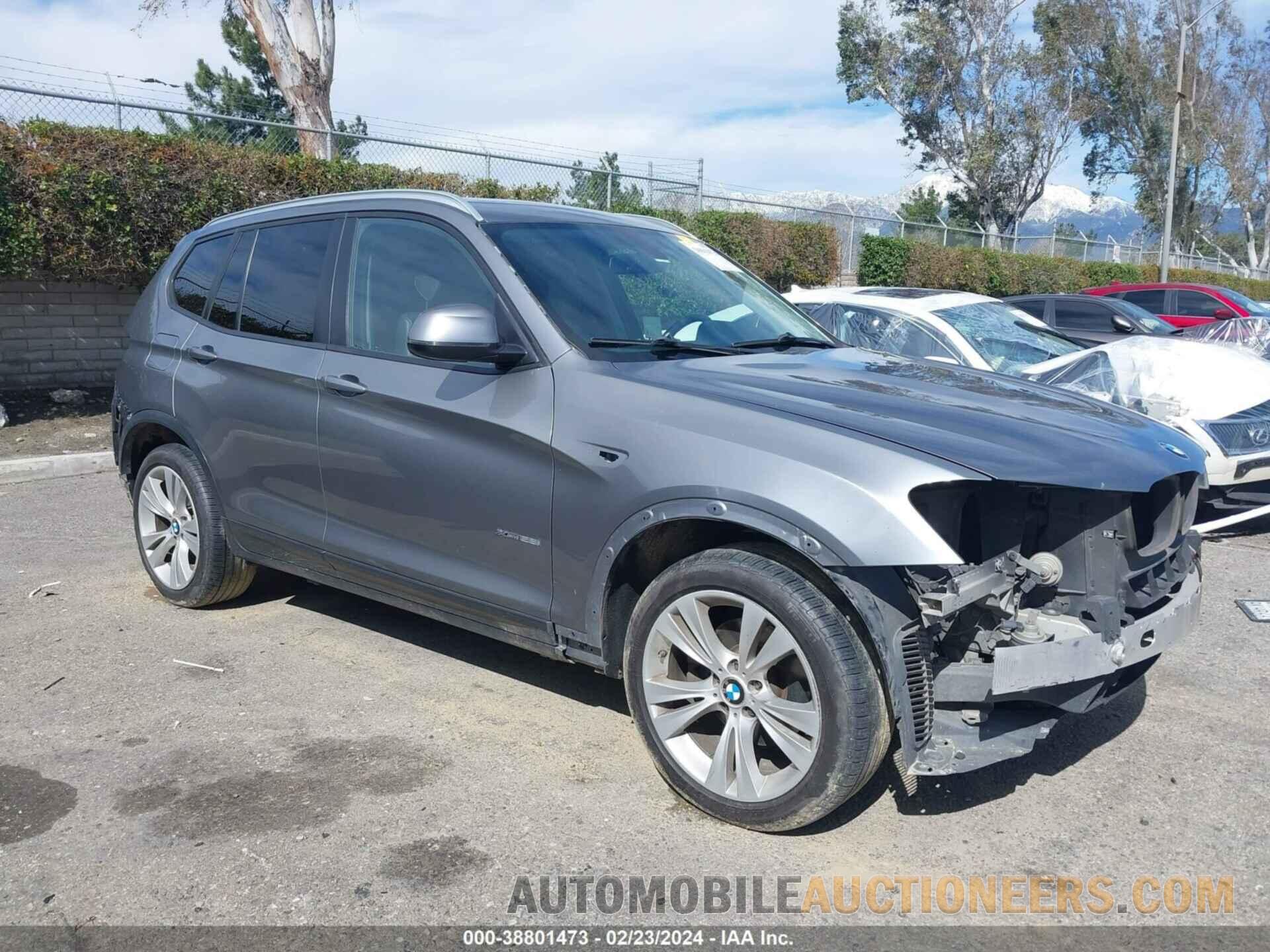 5UXWX9C52G0D94579 BMW X3 2016