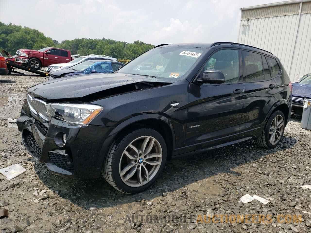 5UXWX9C52G0D95442 BMW X3 2016