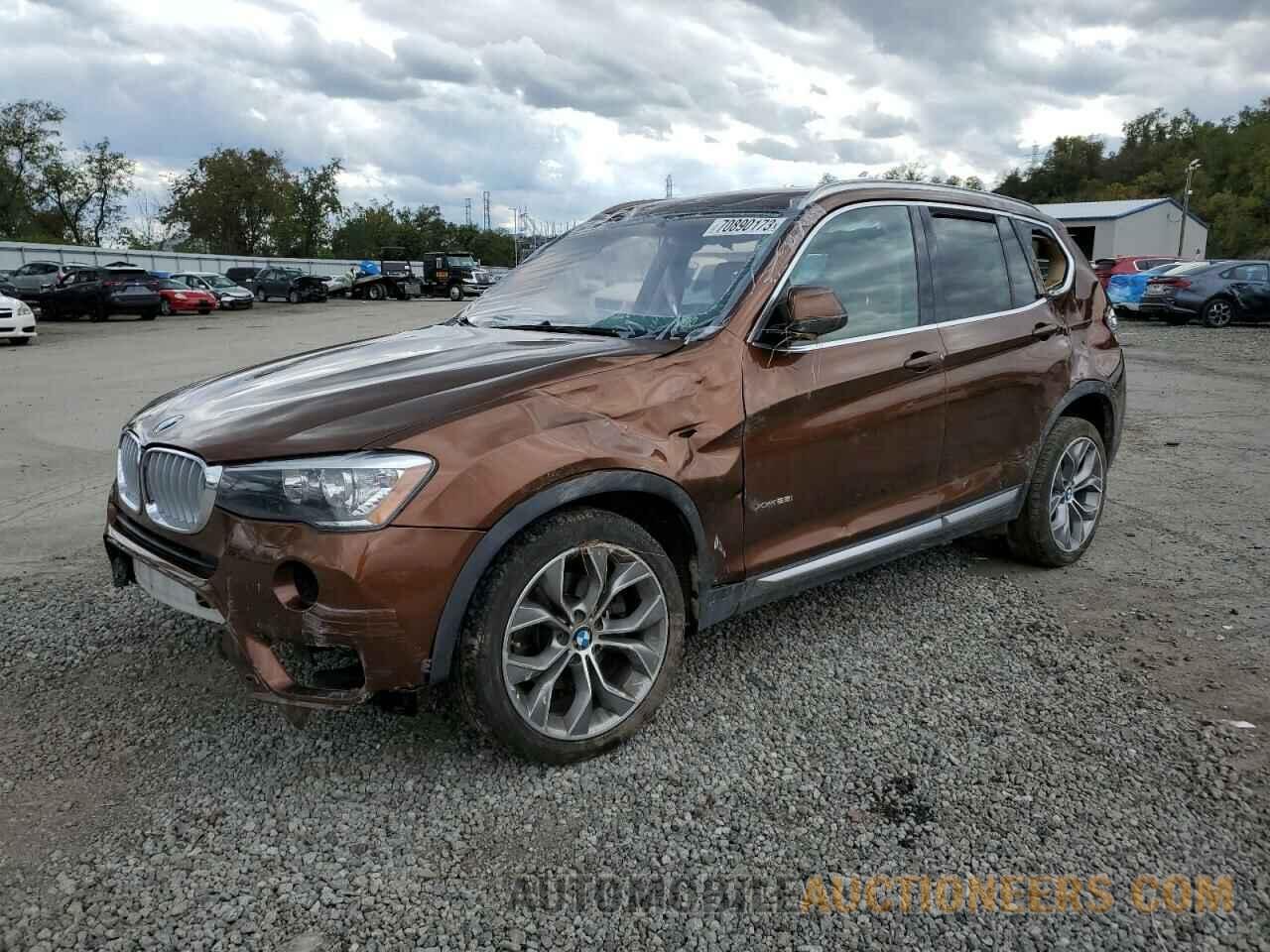 5UXWX9C52H0D95507 BMW X3 2017