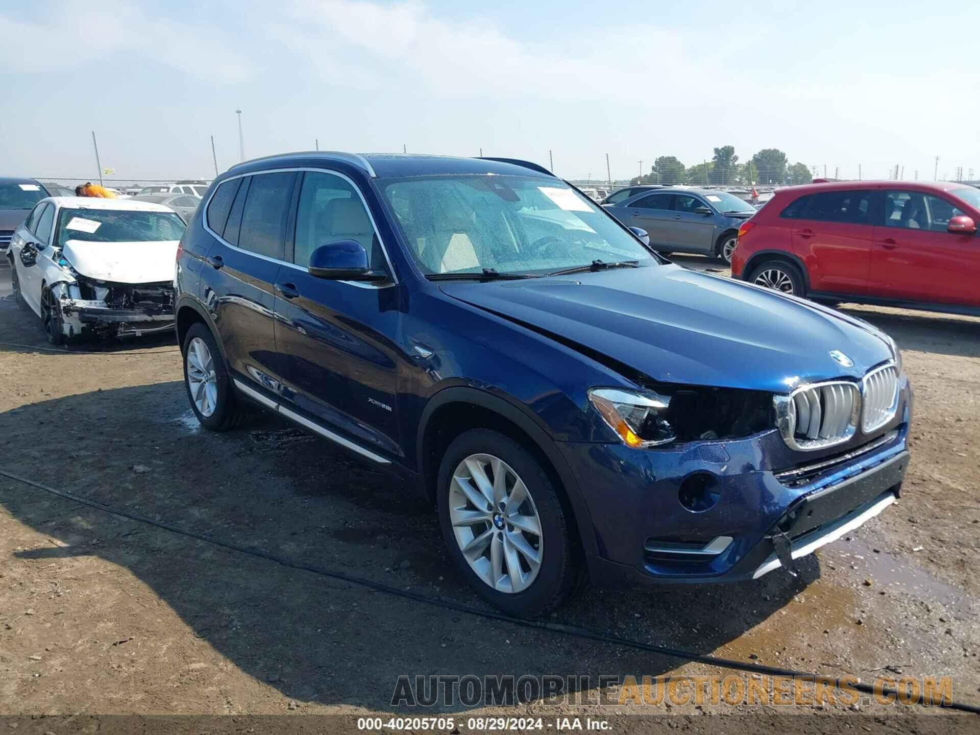 5UXWX9C52H0D96639 BMW X3 2017