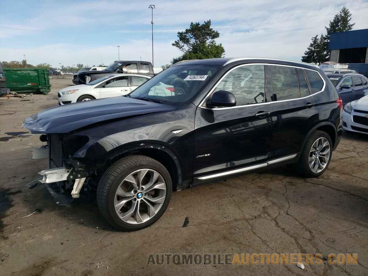 5UXWX9C52H0D97015 BMW X3 2017