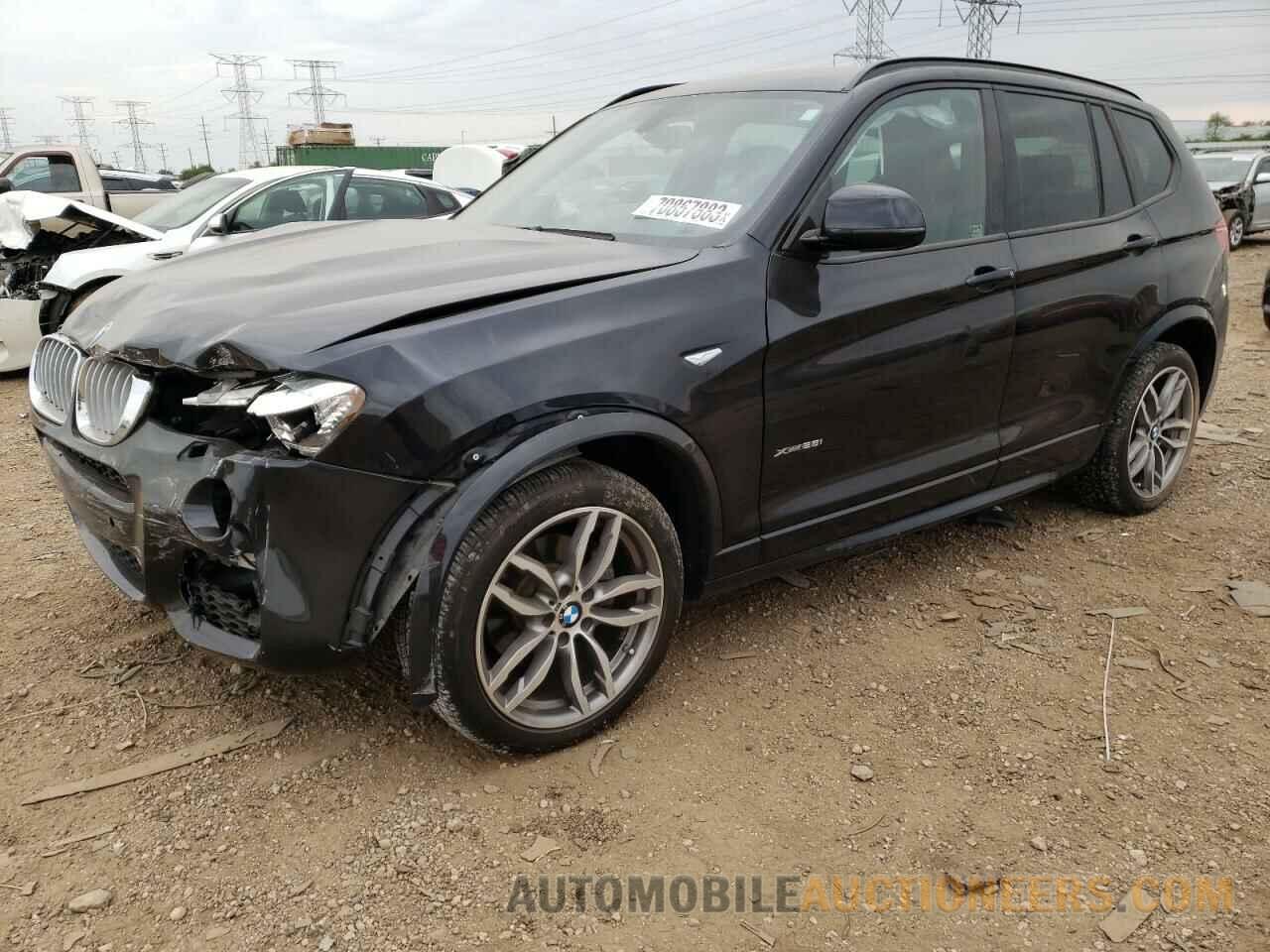 5UXWX9C52H0D97239 BMW X3 2017