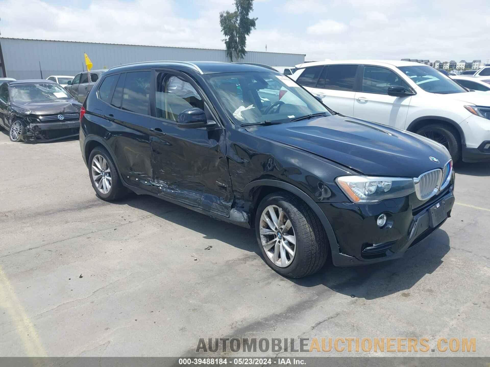 5UXWX9C52H0T00862 BMW X3 2017