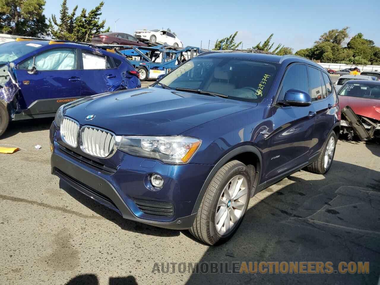 5UXWX9C52H0T04605 BMW X3 2017