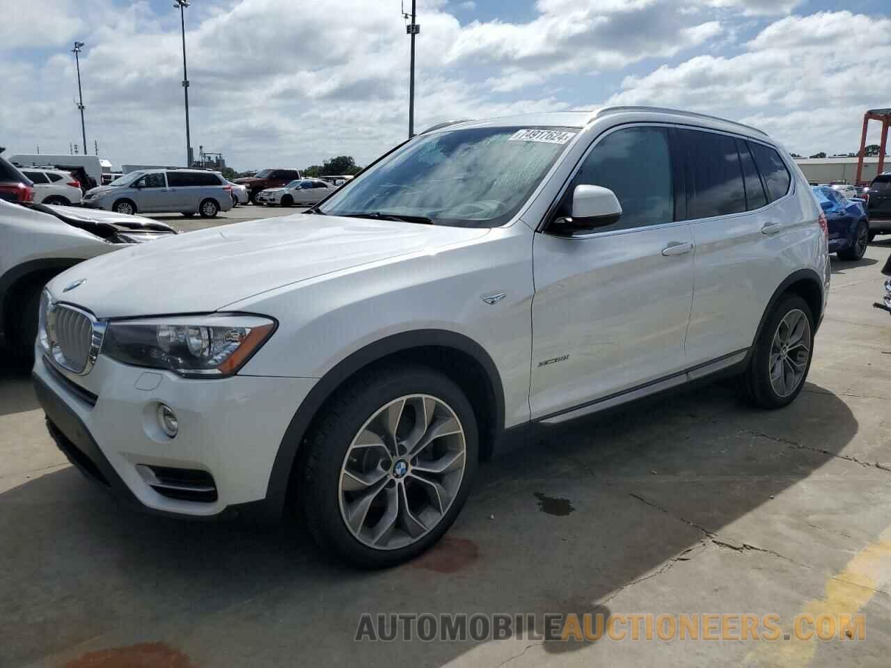 5UXWX9C52H0T11893 BMW X3 2017