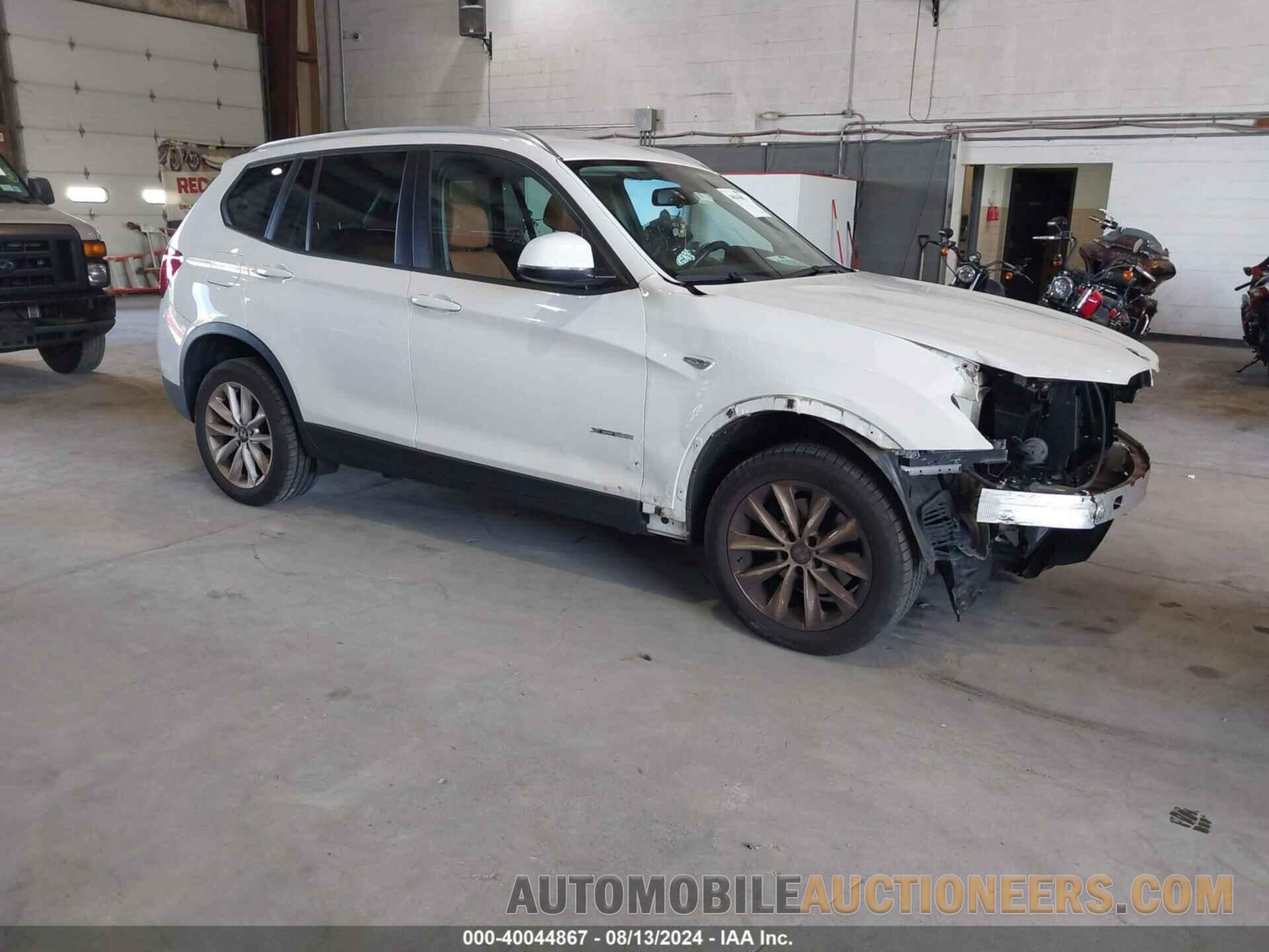 5UXWX9C52H0T12929 BMW X3 2017