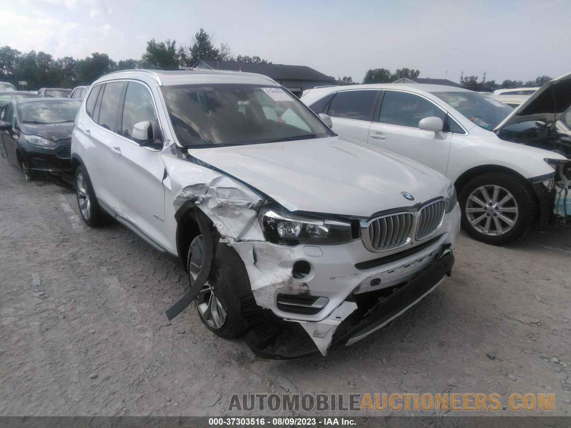 5UXWX9C52H0T13787 BMW X3 2017