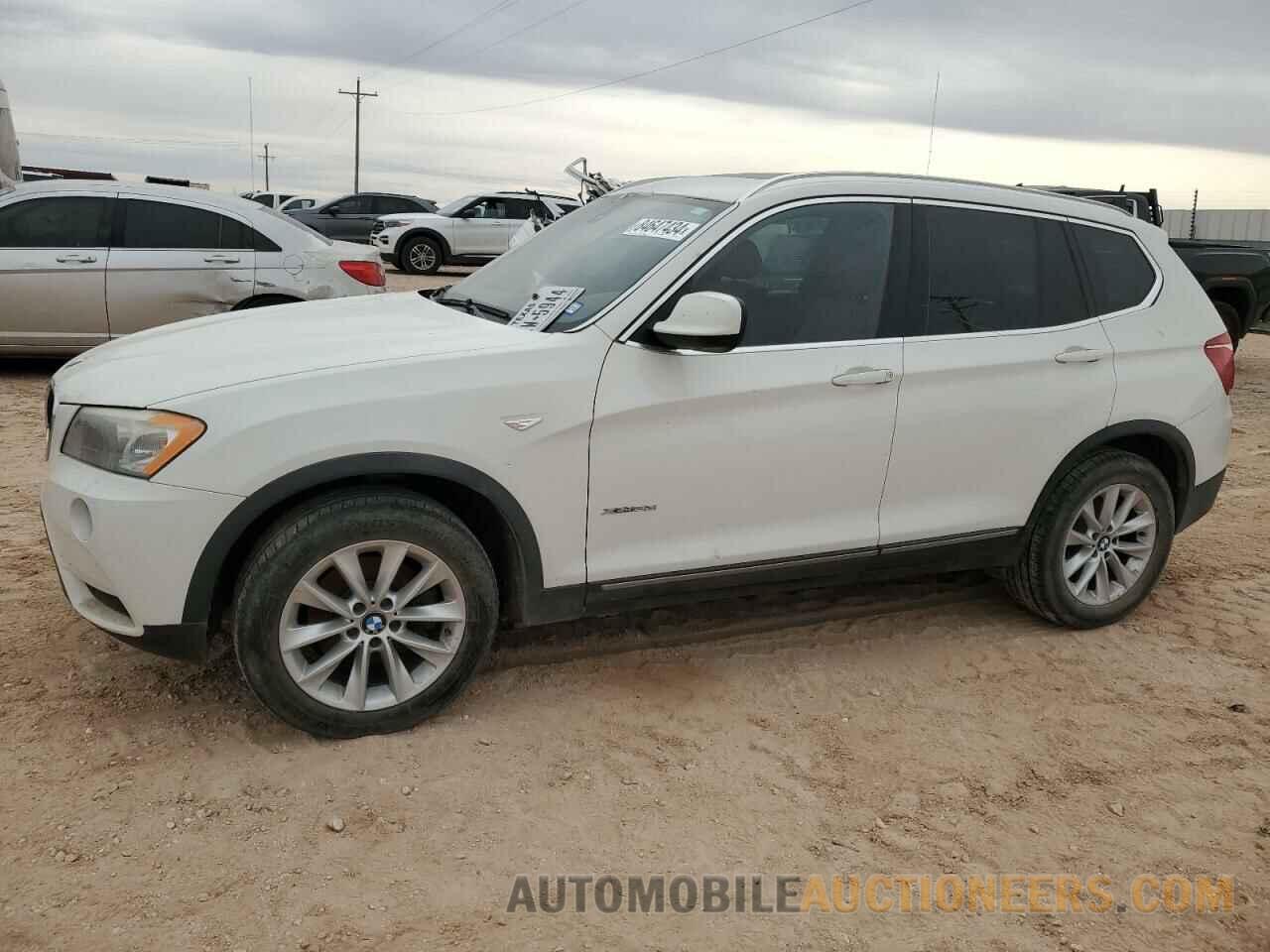 5UXWX9C53D0A12586 BMW X3 2013