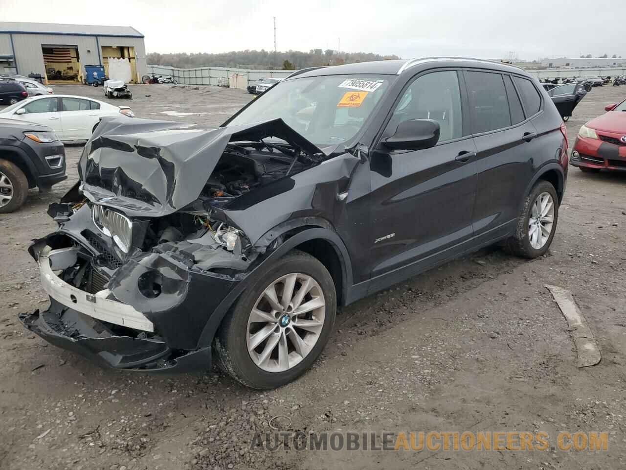 5UXWX9C53D0A26424 BMW X3 2013